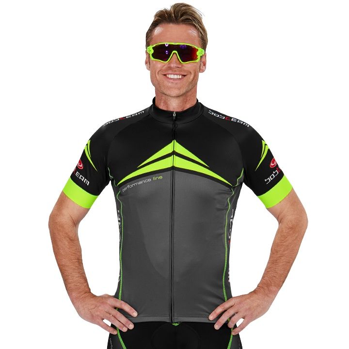 Cycling jersey, BOBTEAM Performance Line Short Sleeve Jersey, for men, size S, Cycling clothing