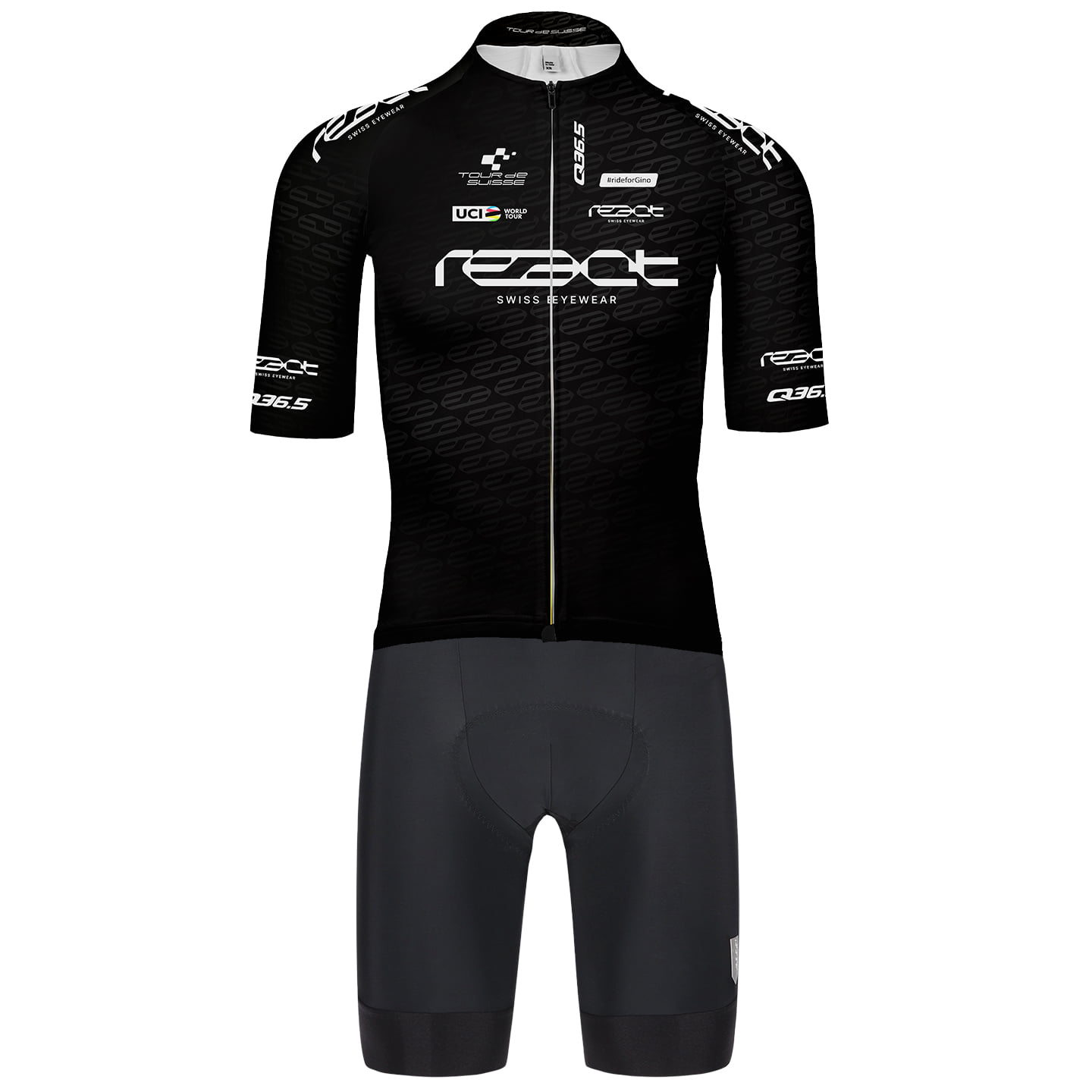 TOUR DE SUISSE Sprinttrikot 2025 Set (fietsshirt + fietsbroek) set (2