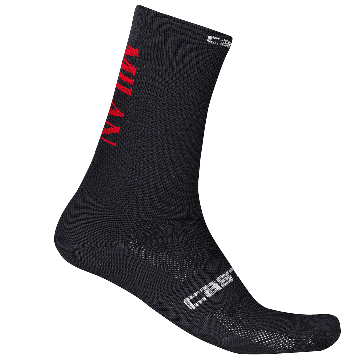 Castelli Rosso Corsa Pro 18 AC Milan fietssokken, voor heren