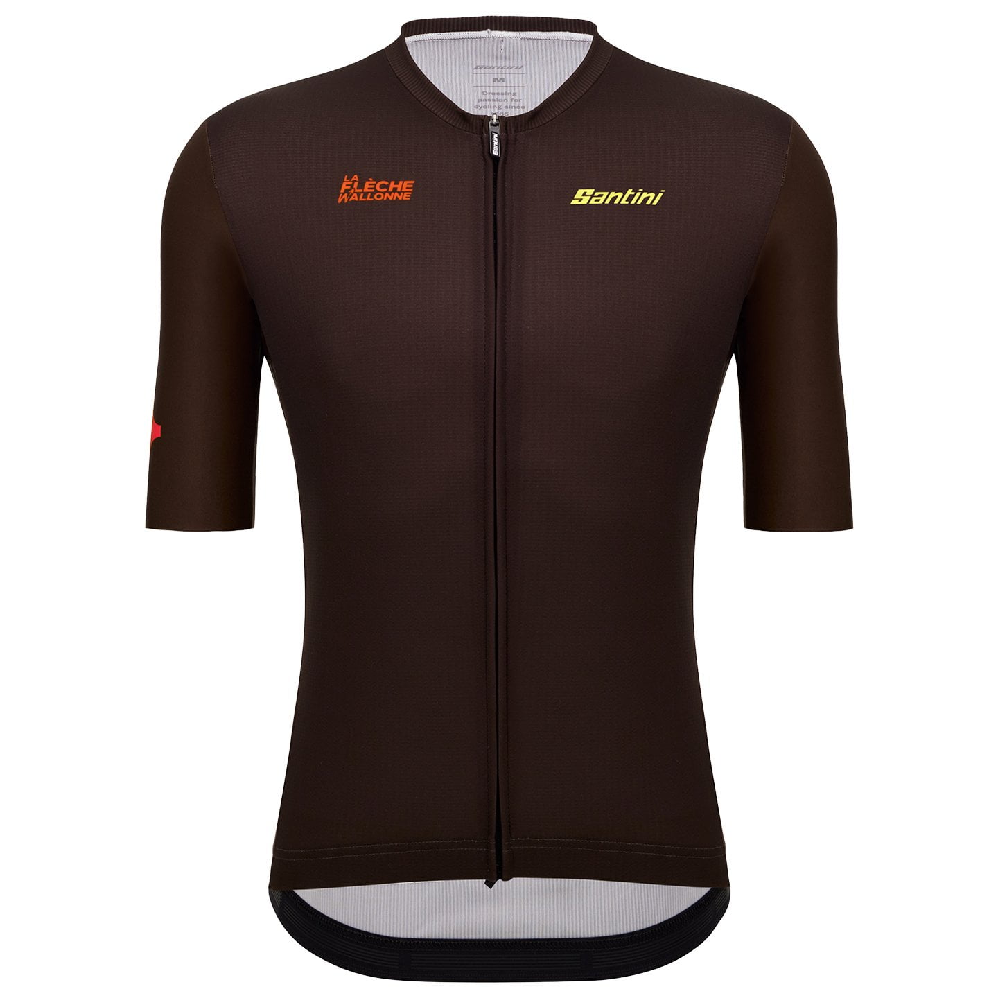 SANTINI Shirt met korte mouwen Flèche Wallone 2024 fietsshirt met korte mouwen,
