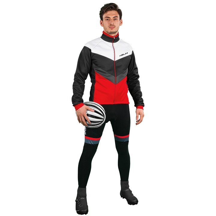 NALINI Neive Set (winter fietsjack + lange koersbroek) set (2 artikelen), voor h