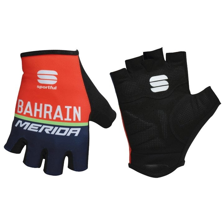 BAHRAIN-MERIDA 2017 Cycling Gloves, for men, size XL, Cycling gloves, Cycle gear