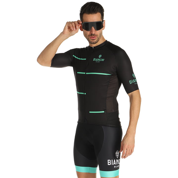 BIANCHI MILANO Disueri Set (fietsshirt + fietsbroek) set (2 artikelen), voor her