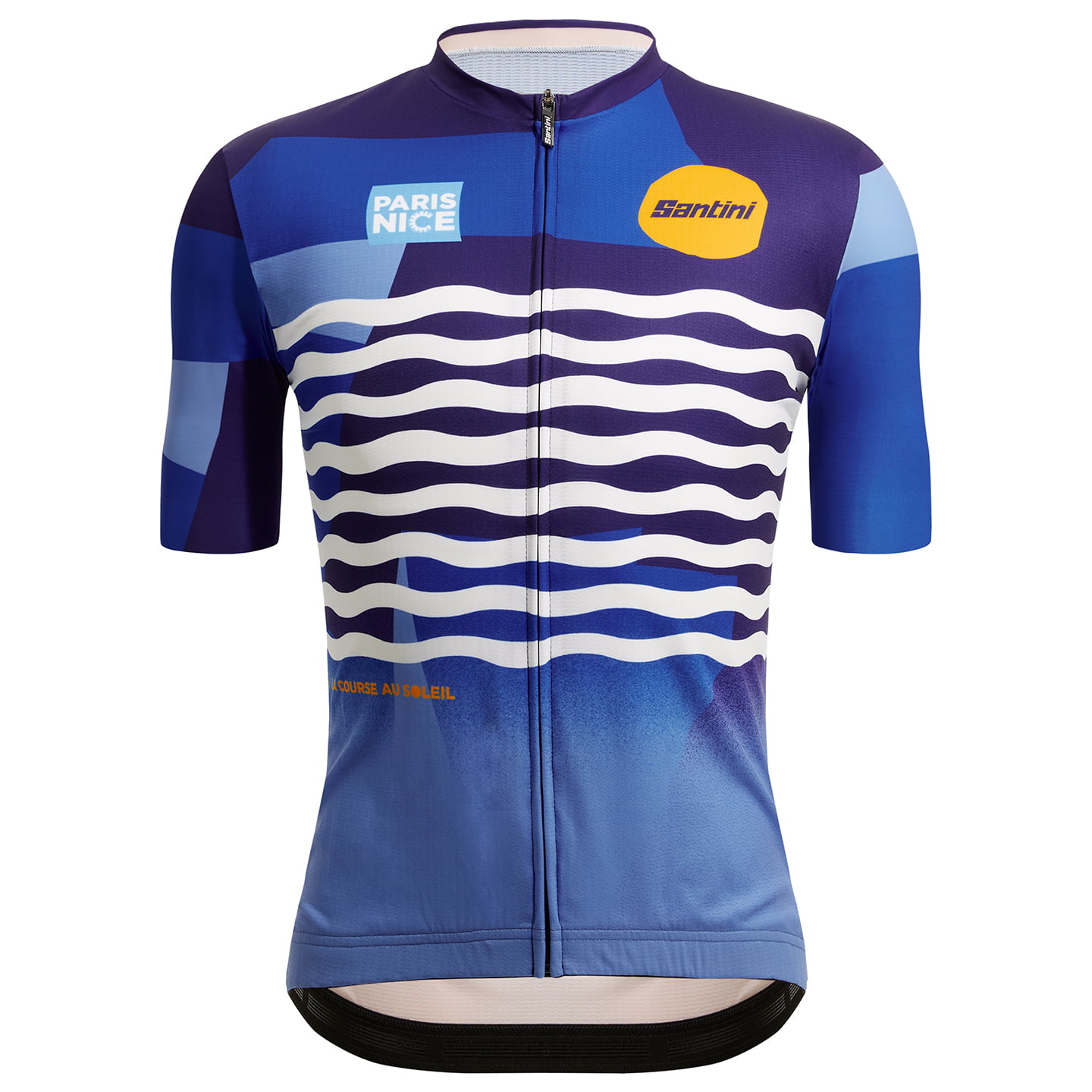 SANTINI Paris-Nice 2023 Short Sleeve Jersey, for men, size 3XL, Bike shirt, Cycling gear