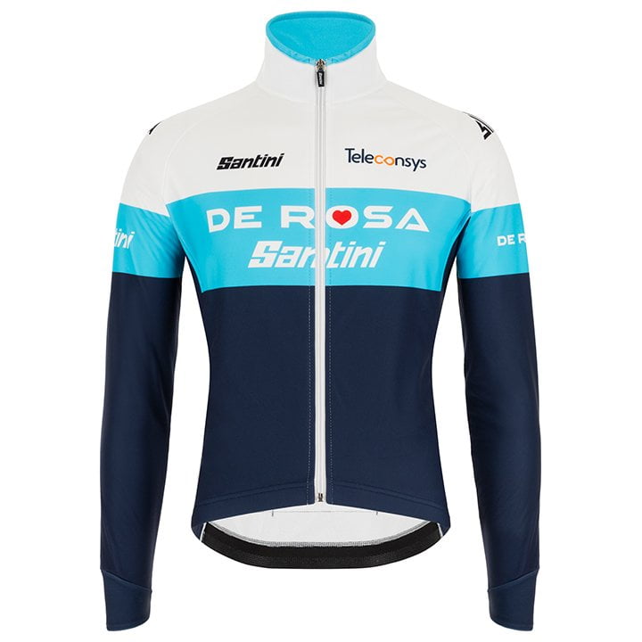 TEAM DE ROSA SANTINI 2021 Thermal Jacket, for men, size S, Winter jacket, Cycling clothing