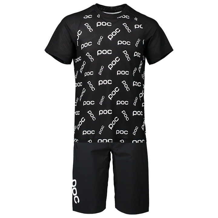 POC Pure Set (fietsshirt + fietsbroek) set (2 artikelen), voor heren
