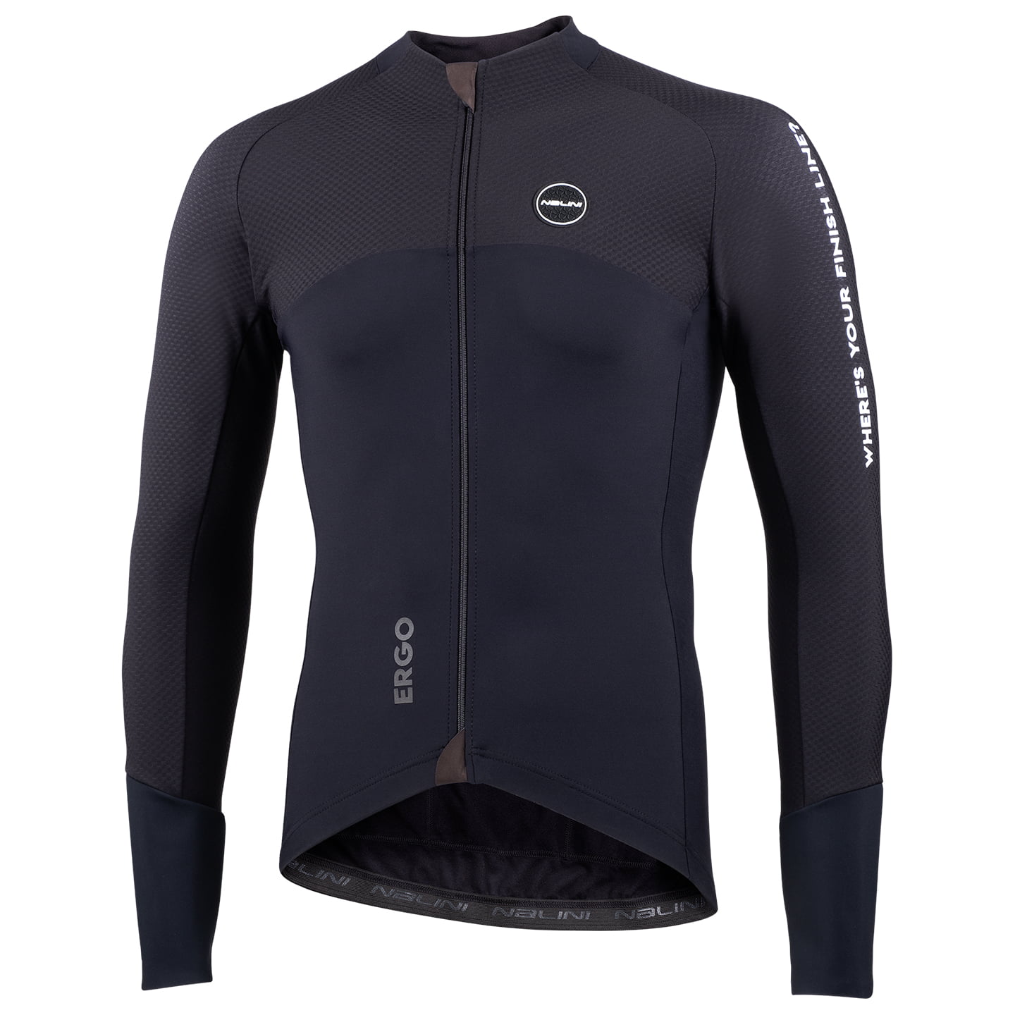 NALINI Trikotjacke New Ergo XWarm Jersey / Jacket, for men, size M, Cycle jacket, Cycling clothing