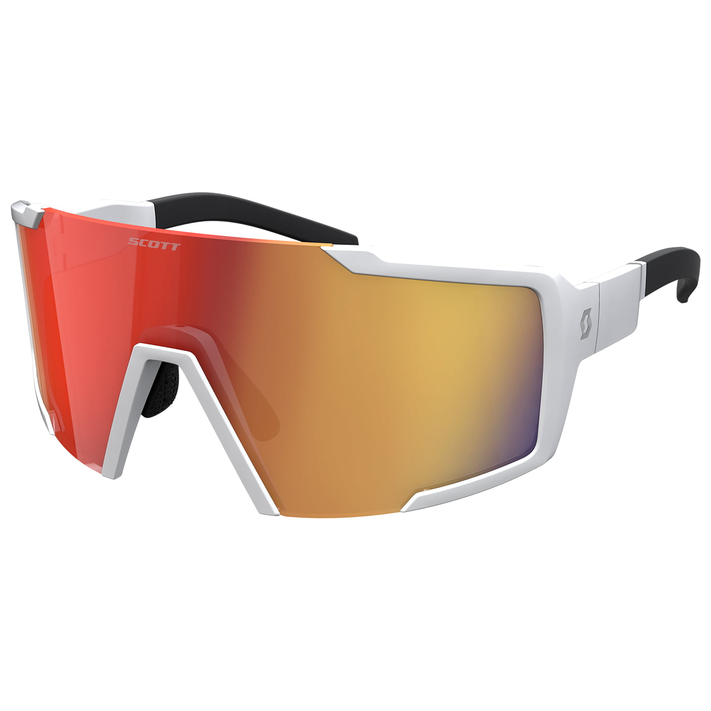 SCOTT Shield Compact 2024 small Cycling Eyewear Cycling Glasses, Unisex (women / men), Cycle glasses, Road bike accessories