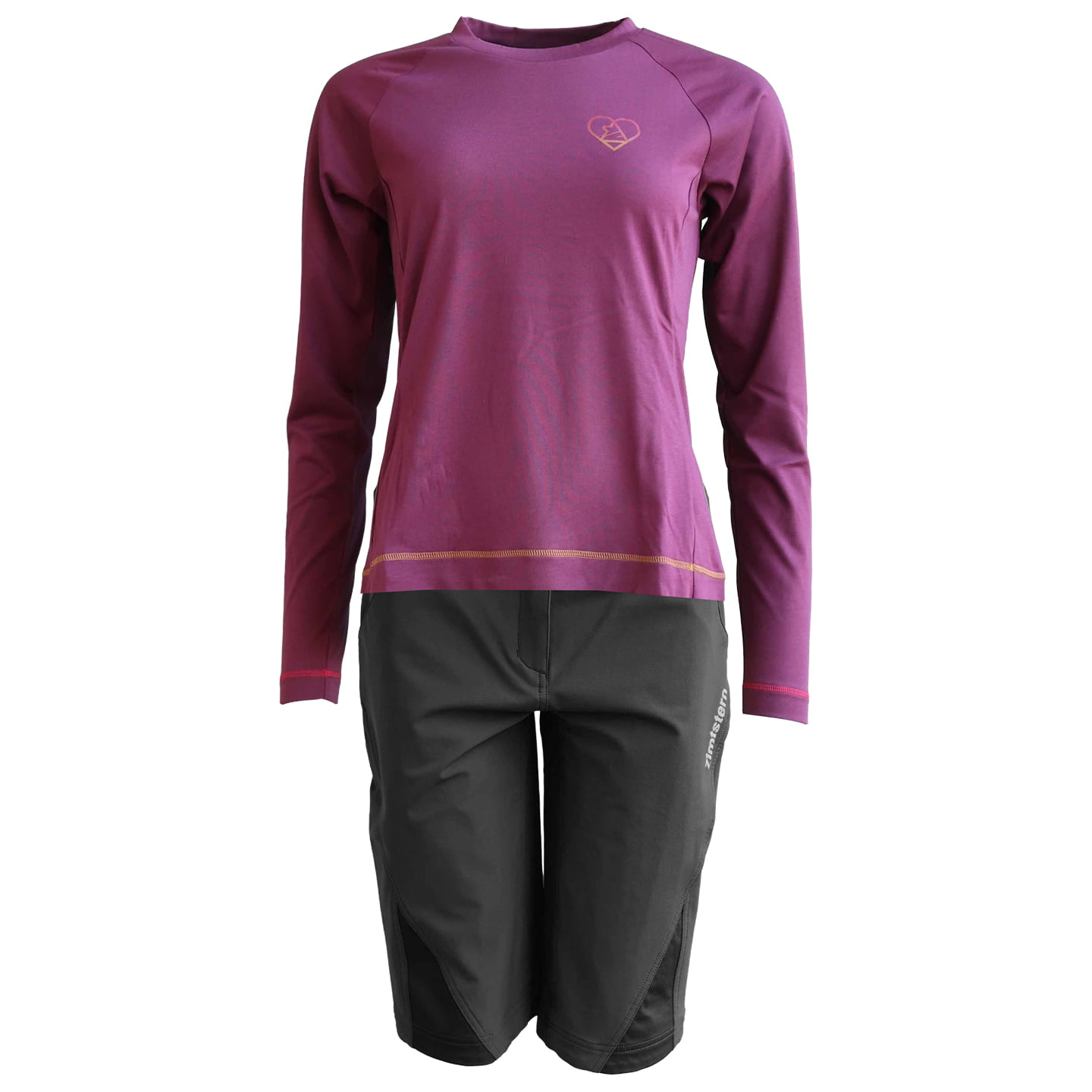 ZIMTSTERN PureFlowz eco Dames set (fietsshirt + fietsbroek) dames set (2