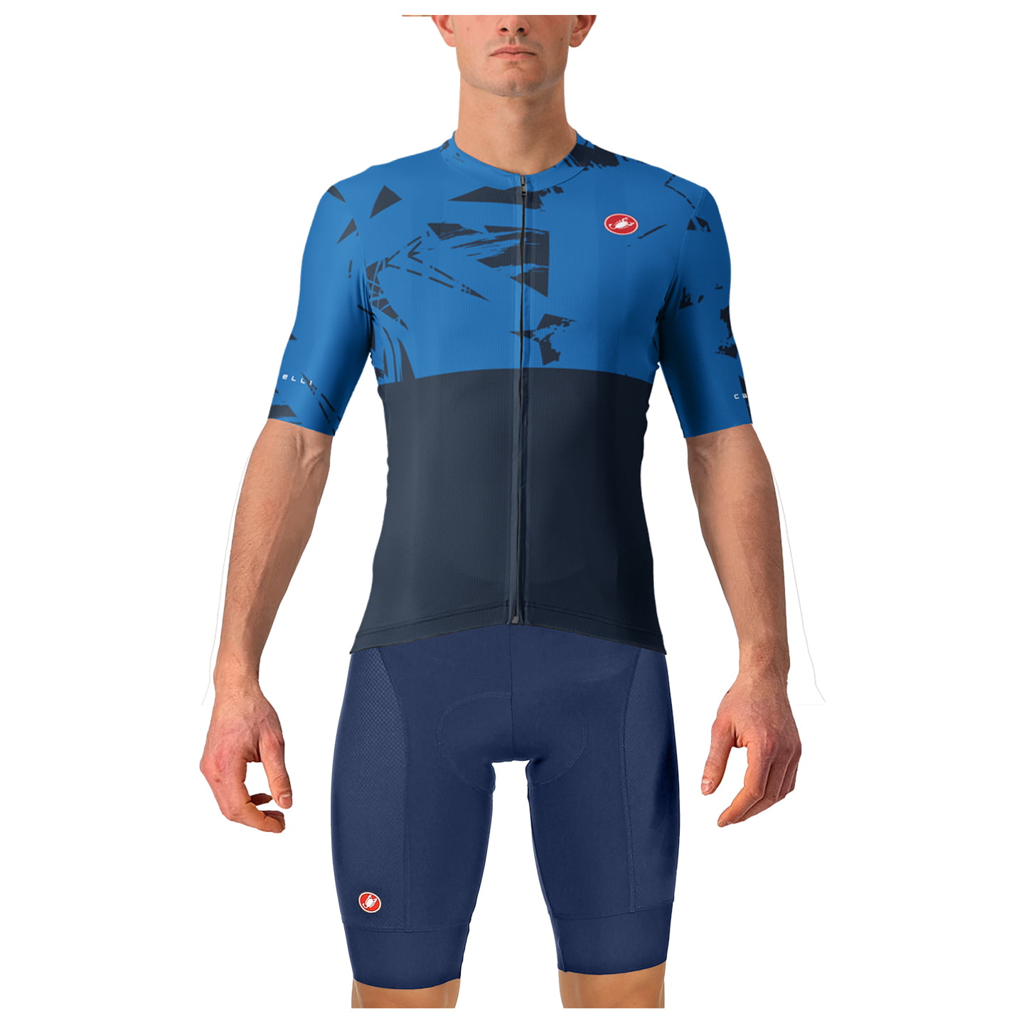 CASTELLI Color Rocks Set (fietsshirt + fietsbroek) set (2 artikelen), voor heren