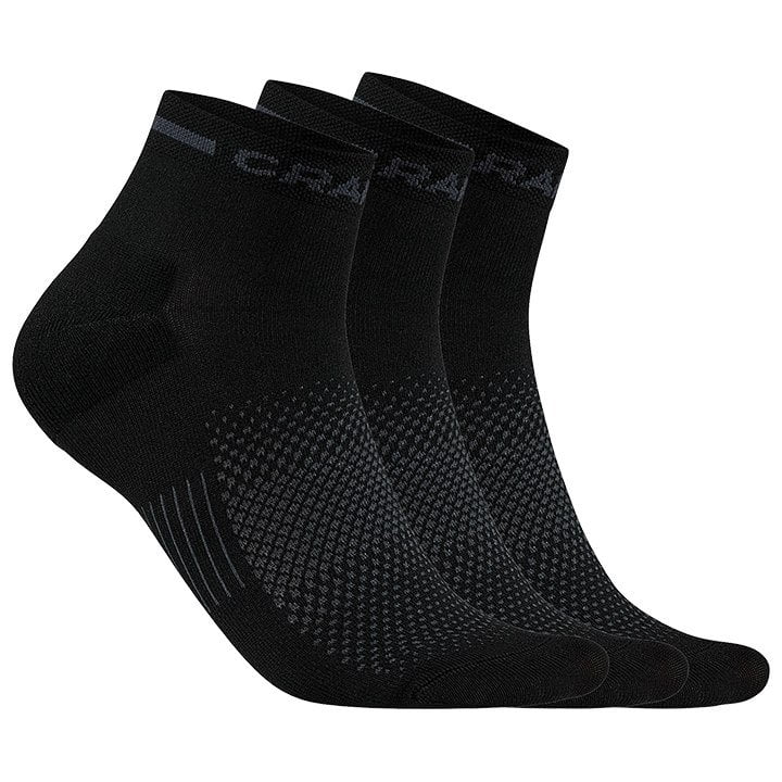 Core Dry Mid 3-Pack Cycling Socks Cycling Socks, for men, size L, MTB socks, Cycle gear