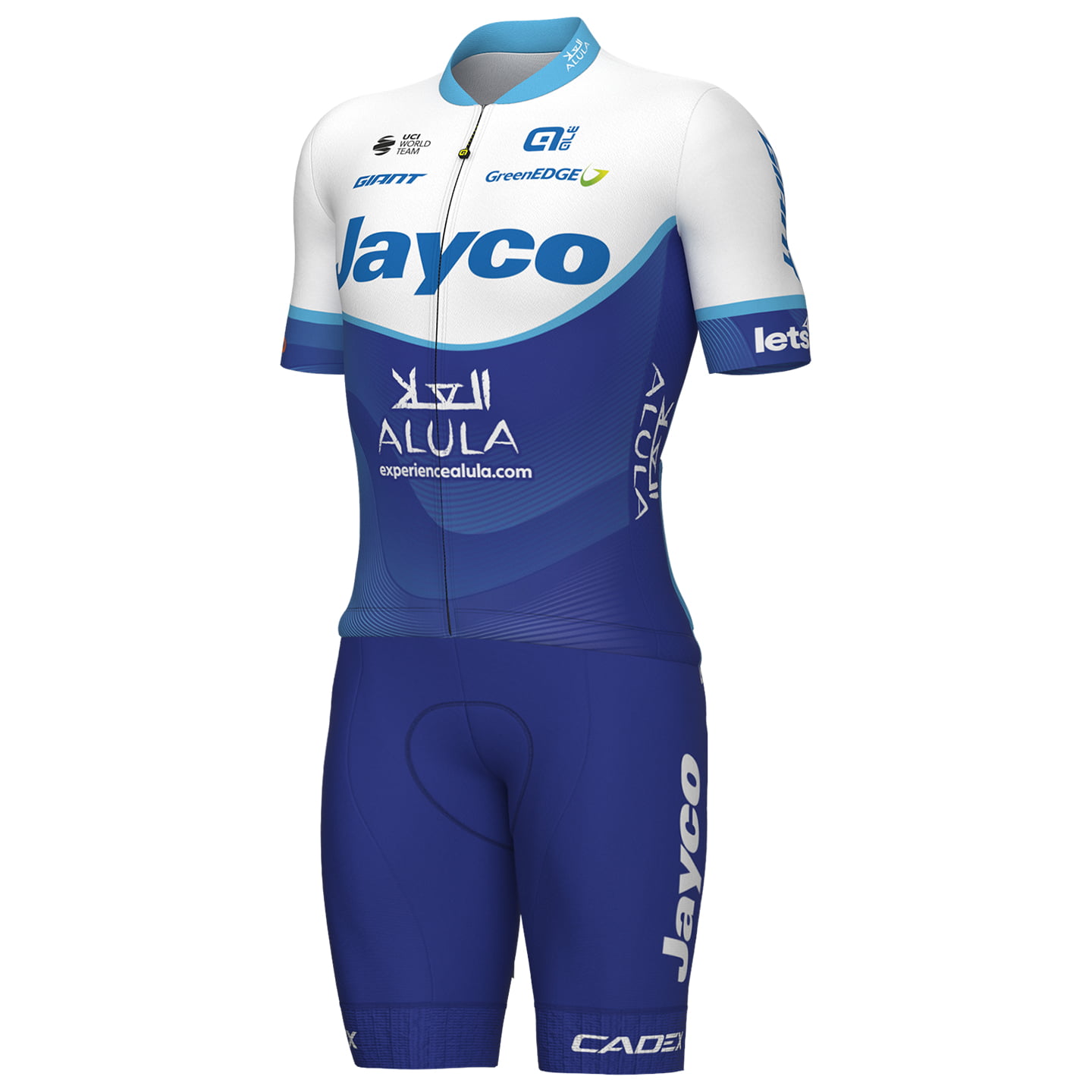 JAYCO-ALULA Prime 2023 Set (cycling jersey + cycling shorts) Set (2 pieces), for men, Cycling clothing