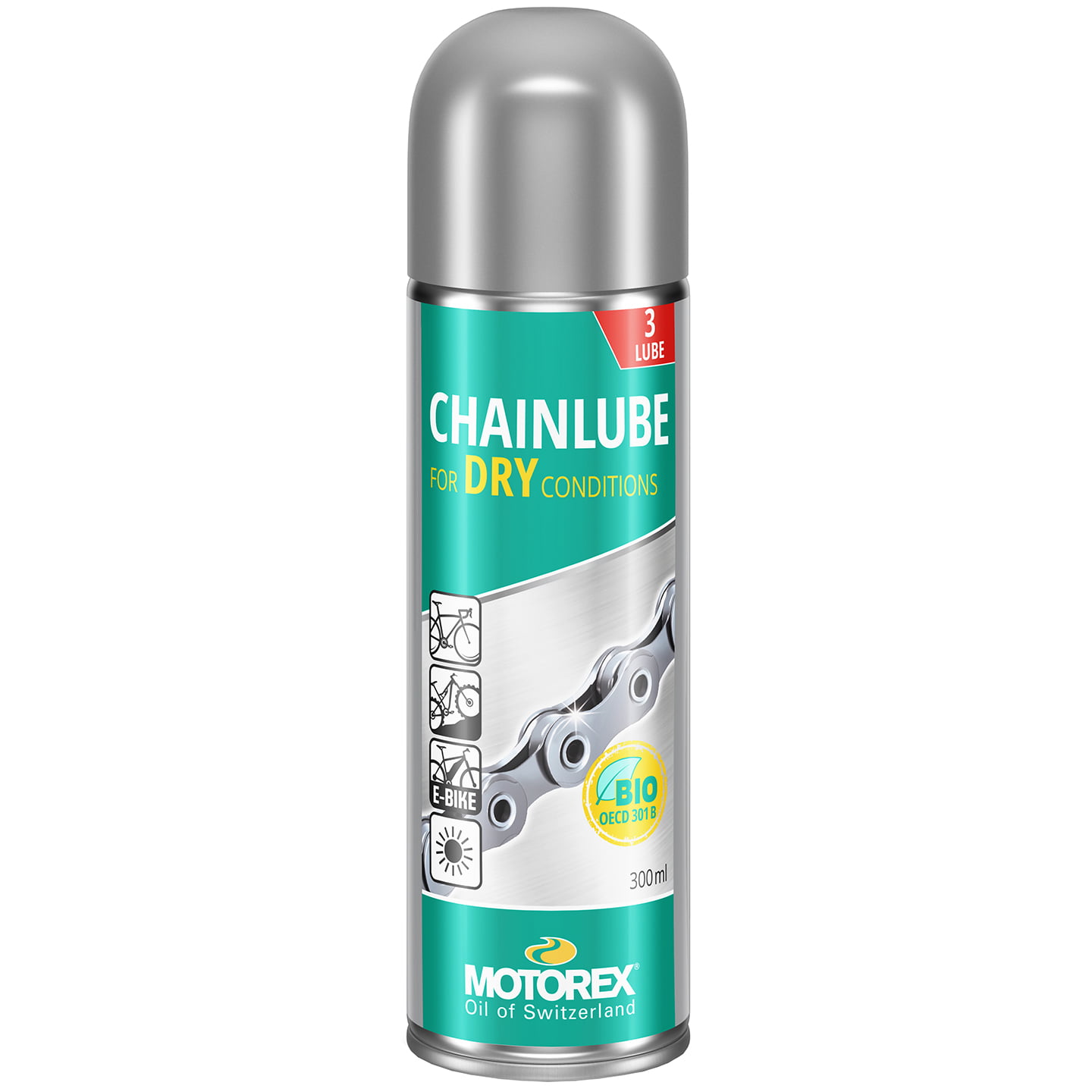 MOTOREX Kettingolie DRY CONDITIONS 300ml, Fietsaccessoires