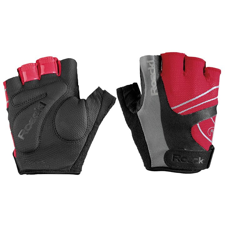 ROECKL Bagwell, roodz-zwart handschoenen, voor heren, Maat 7, Fietshandschoenen,
