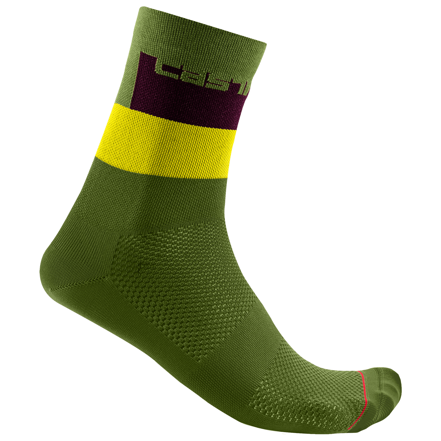 CASTELLI Fietssokken Blocco 15 fietssokken, voor heren, Maat L-XL, Fietskledij