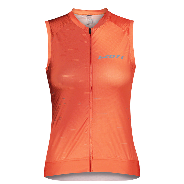 SCOTT Damesshirt zonder mouwen RC Pro damesfietsshirt zonder mouwen, Maat L, Fie