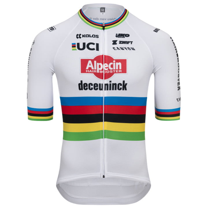 ALPECIN DECEUNINCK World Champion 2024 Set 2 pieces white