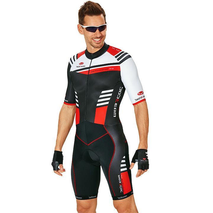 Cycling body, BOBTEAM Performance Line III Race Bodysuit, for men, size S, Bike gear