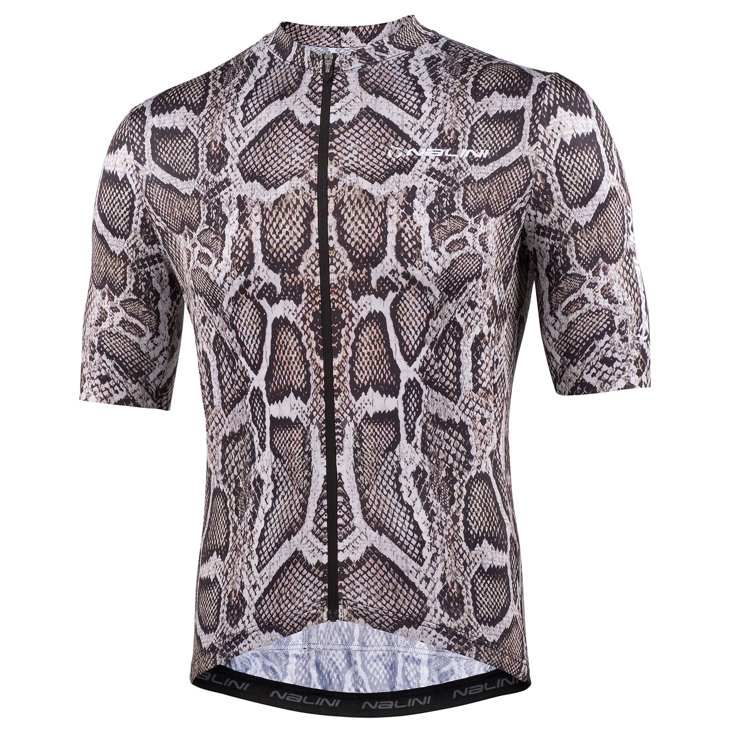 NALINI Animal fietsshirt met korte mouwen, voor heren, Maat 2XL, Wielershirt,