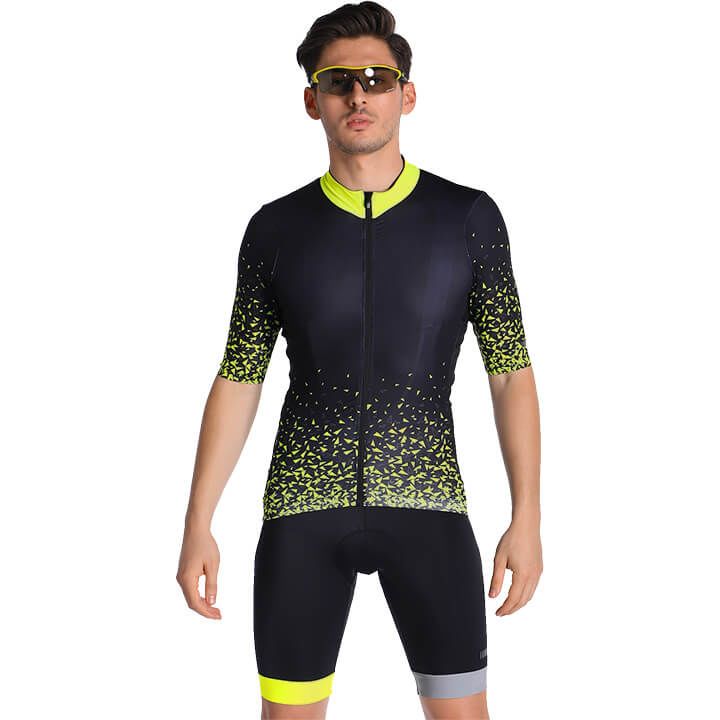 RH+ Asteroid Set (cycling jersey + cycling shorts), for men