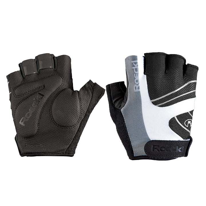 ROECKL Bagwell, zwart-wit handschoenen, voor heren, Maat 7, Fietshandschoenen, W
