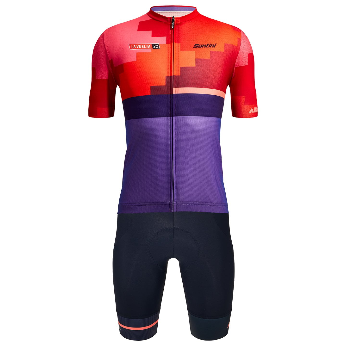 LA VUELTA Alicante 2022 Set (cycling jersey + cycling shorts) Set (2 pieces), for men, Cycling clothing