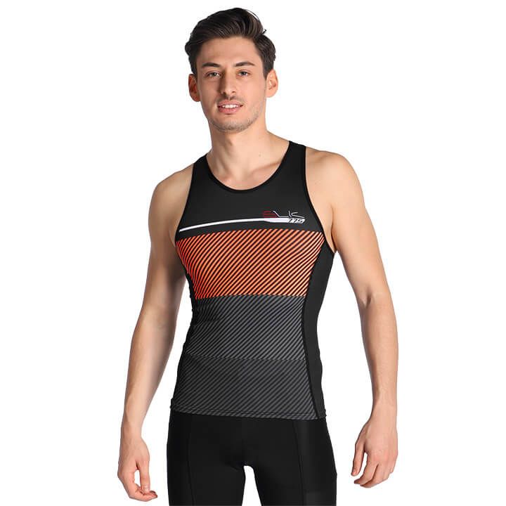 SANTINI Tri Top Sleek 775 triathlontop, voor heren, Maat M, Triathlon shirt, Tri