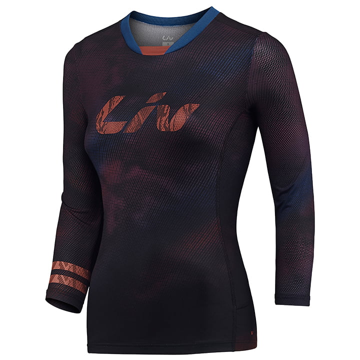 LIV Nebula Women’s Long Sleeve Bike Shirt Bikeshirt, size L