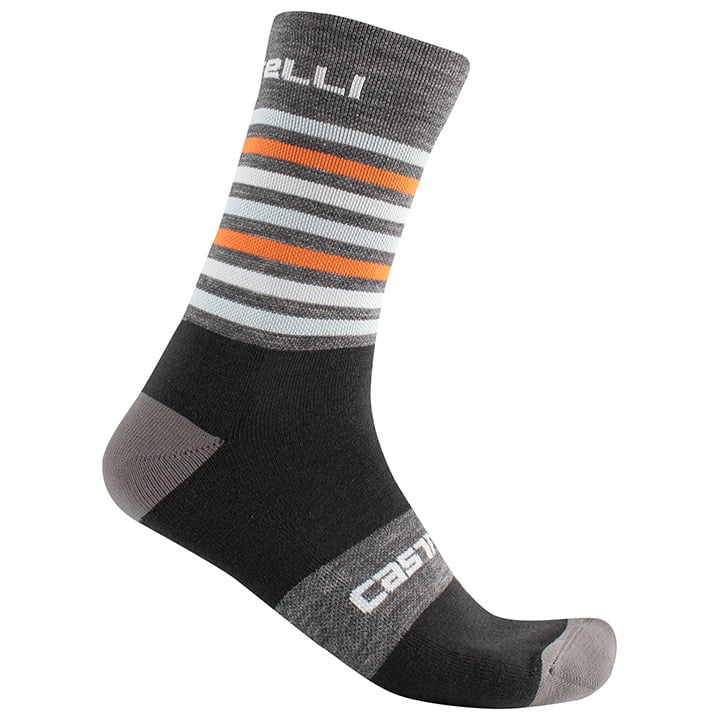 CASTELLI Winterfietssokken Gregge 15 winterfietssokken, voor heren, Maat 2XL, Fi