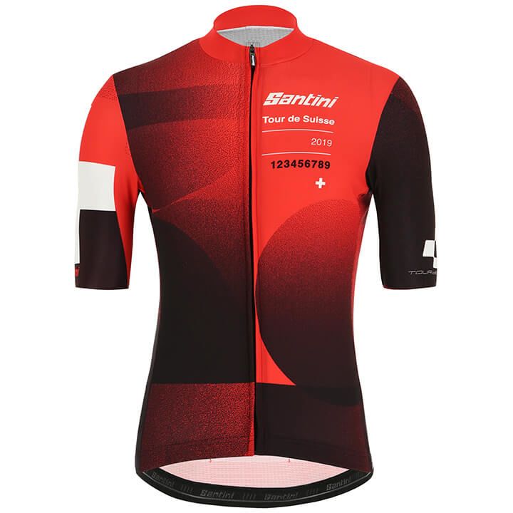 Tour de Suisse 2019 Cross fietsshirt met korte mouwen fietsshirt met korte mouwe