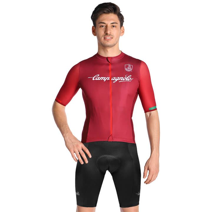 CAMPAGNOLO Iridio Set (fietsshirt + fietsbroek) set (2 artikelen), voor heren