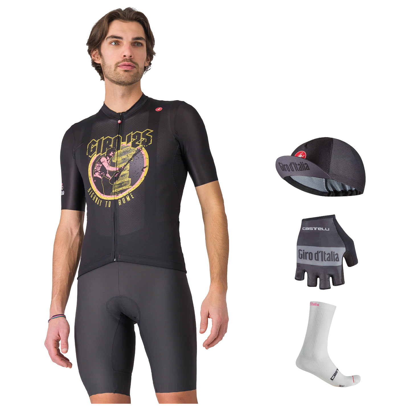 GIRO D'ITALIA Highway to Rome Maxi-Set (5 stukken) maxiset (5 artikelen), voor