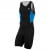 triathlonsuit Select, zwart-blauw