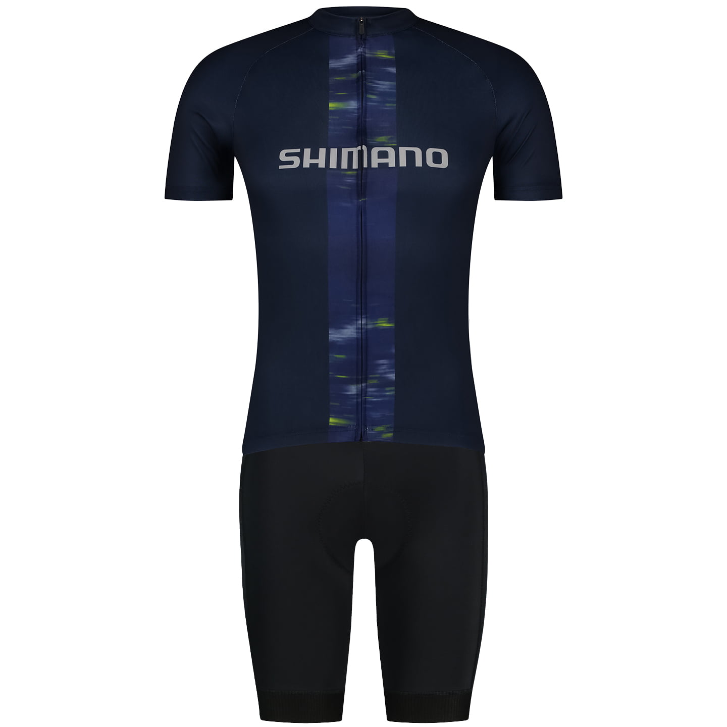 SHIMANO Logo Set (fietsshirt + fietsbroek) set (2 artikelen), voor heren