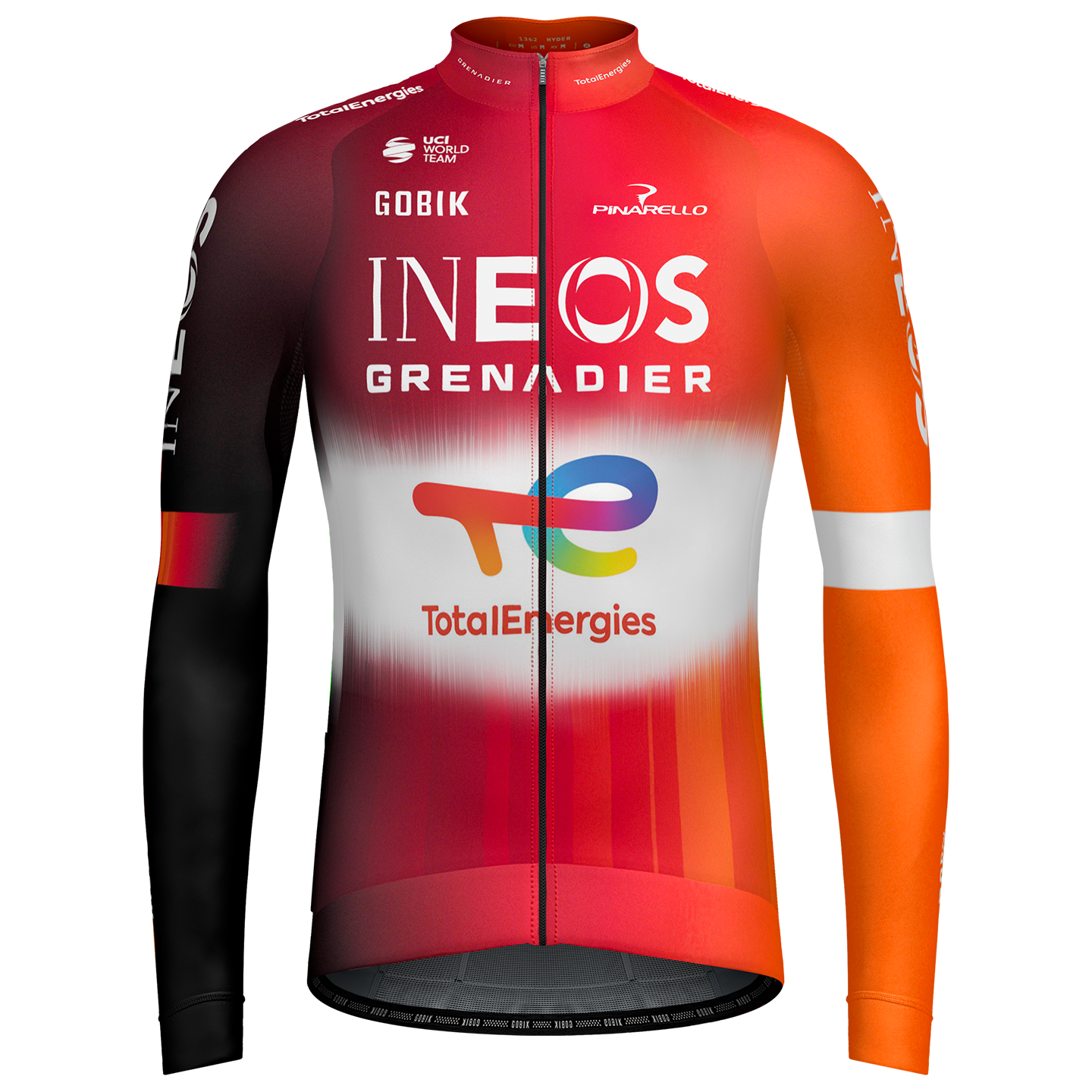 Gobik INEOS GRENADIERS Shirt met shirt met lange mouwen 2025 fietsshirt met lange