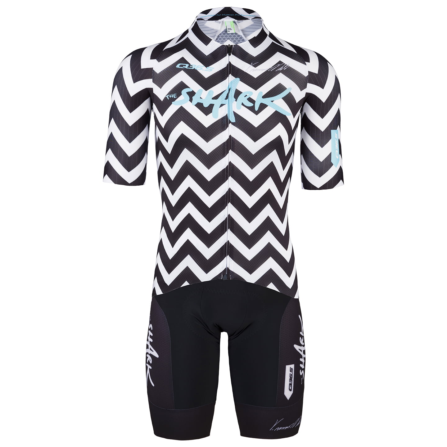 Q36.5 Nibali Shark R2 Light 2024 Set (cycling jersey + cycling shorts) Set (2 pieces), for men, Cycling clothing