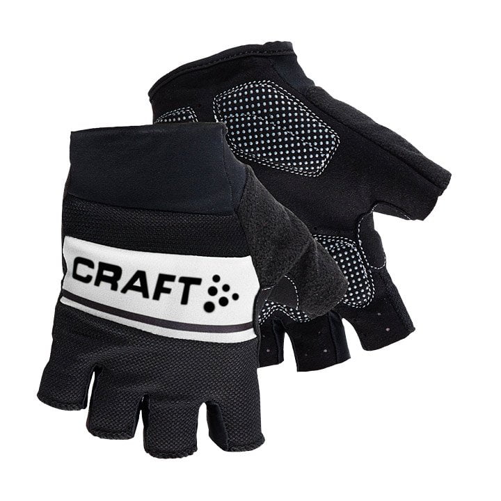 CRAFT Classic zwart-wit handschoenen, voor heren, Maat 2XL, Fietshandschoenen, F