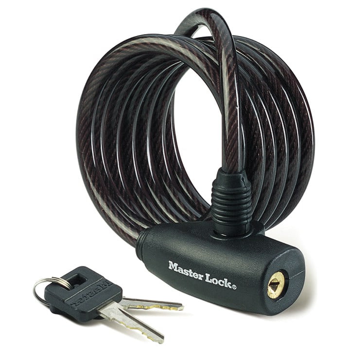 MASTER LOCK Cable Lock, Bike accessories