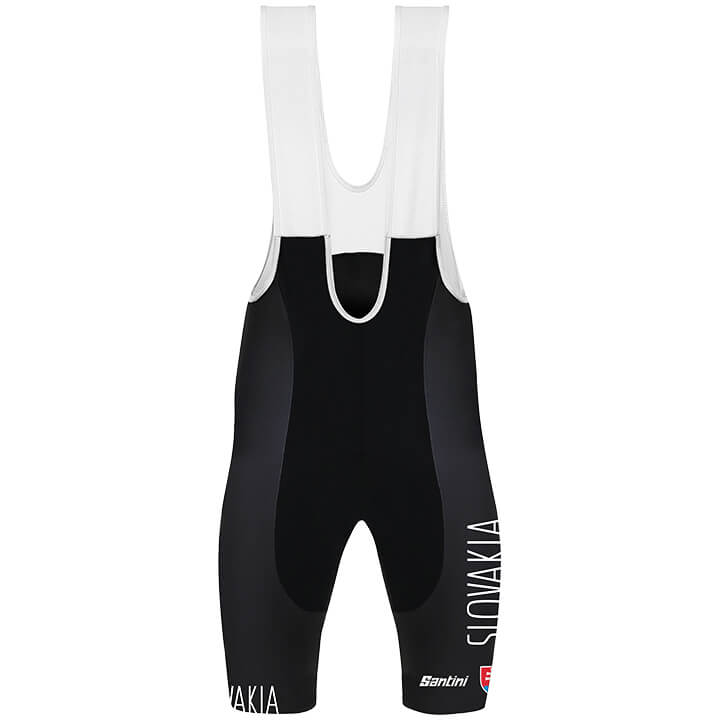 SLOVAKIAN NATIONAL TEAM Bib Shorts 2022, for men, size 2XL, Cycle trousers, Cycle gear