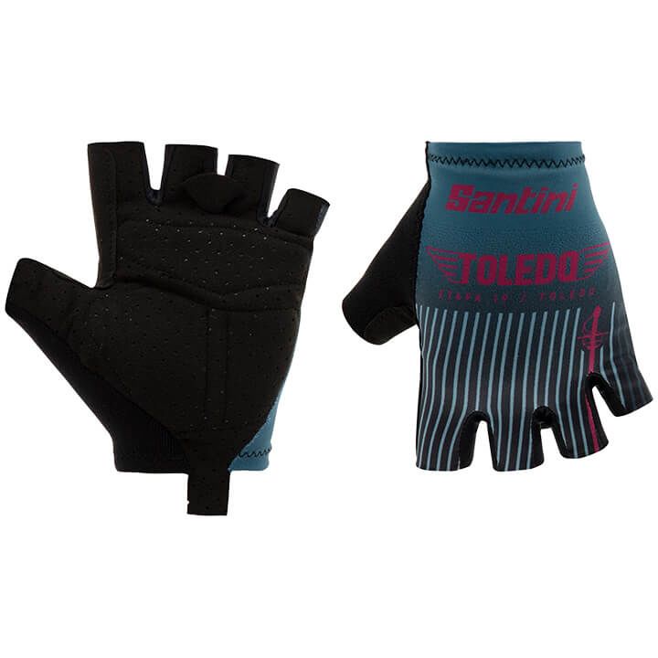 Bob Shop Santini La Vuelta Toledo 2019 Cycling Gloves Cycling Gloves, for men, size S, Cycling gloves, Cycling clothing