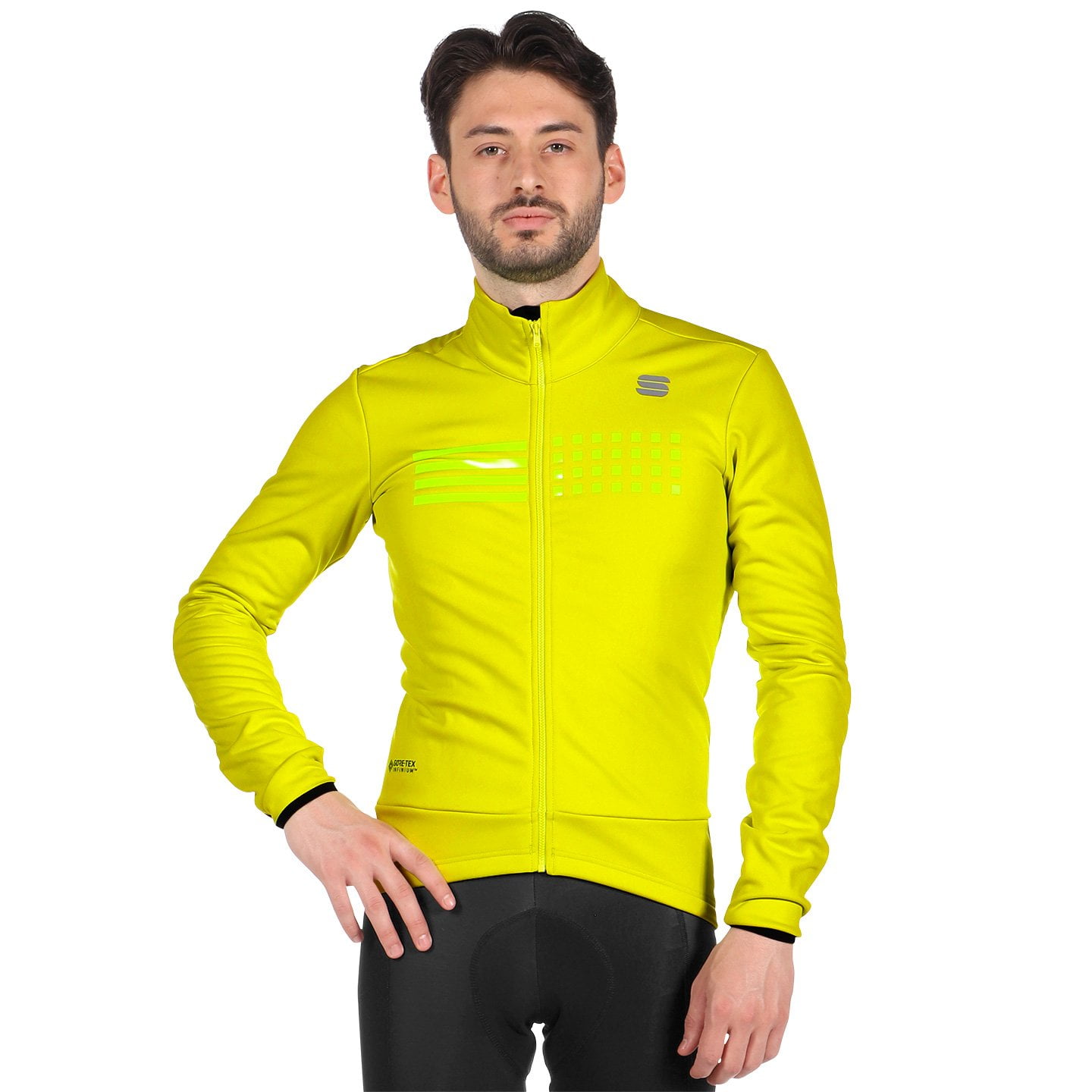 SPORTFUL Tempo Winter Jacket, for men, size M, Cycle jacket, Cycling clothing