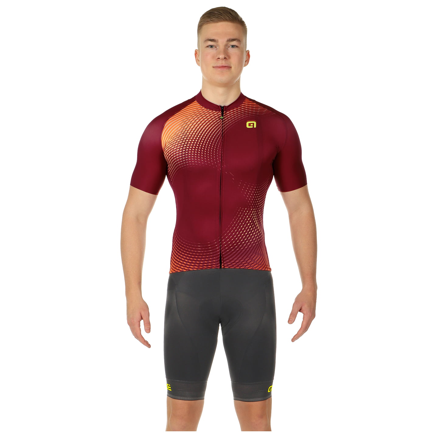 ALÉ Optical Set (fietsshirt + fietsbroek) set (2 artikelen), voor heren
