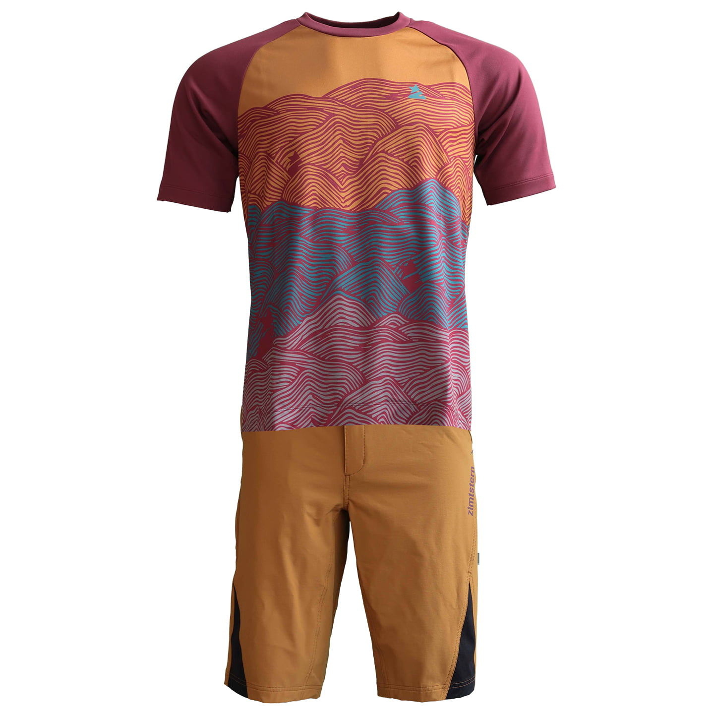 ZIMTSTERN Braapz Set (fietsshirt + fietsbroek) set (2 artikelen), voor heren