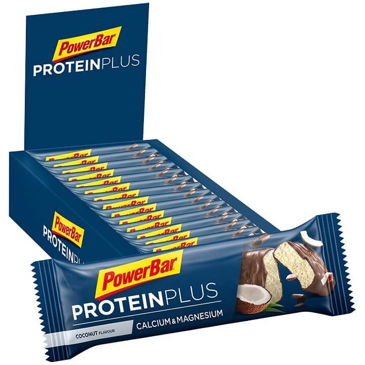 POWERBAR ProteinPlus Minerals Coconut 30 stuks/doos reep, Energierepen, Prestati