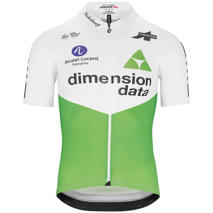 TEAM DIMENSION DATA 2019 Short Sleeve Jersey Short Sleeve Jersey, for men, size L, Cycling shirt, Cycle clothing