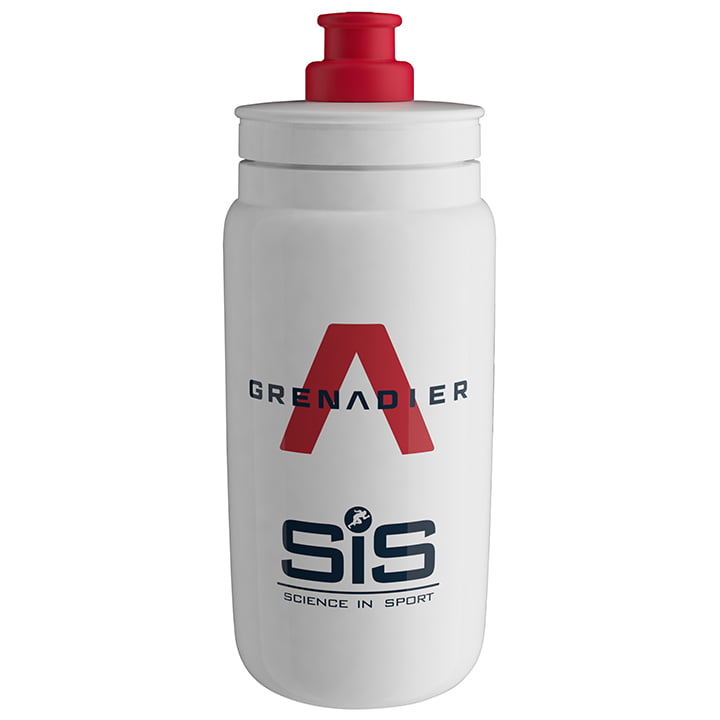 ELITE Bidon Fly Teams 2021 Ineos Grenadiers white 550 ml bidon, voor heren, Fiet