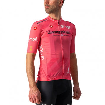 GIRO D'ITALIA Koszulka z krótkim rękawem Maglia Rosa 2021 CASTELLI GIRO D'ITALIA Koszulka z krótkim rękawem Maglia Rosa 2021