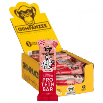 Barrita proteica Berries 20 uds./caja CHIMPANZEE Barrita proteica Berries 20 uds./caja