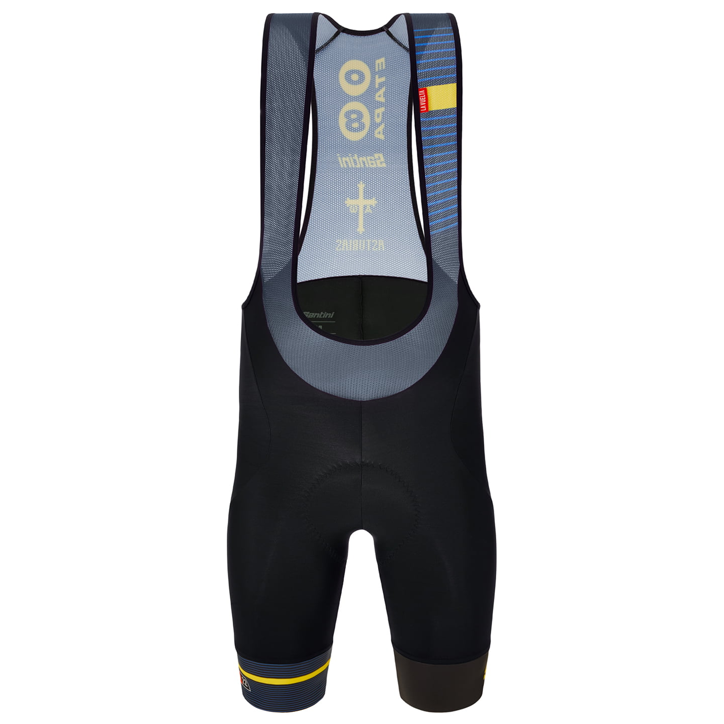 LA VUELTA Asturias 2022 Bib Shorts, for men, size XL, Cycle trousers, Cycle clothing