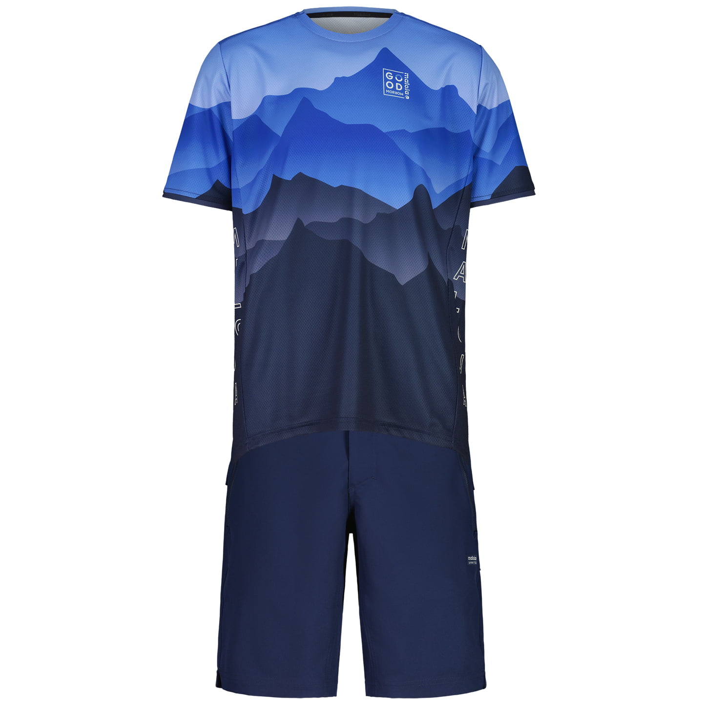 MALOJA PakaM. Set (fietsshirt + fietsbroek) set (2 artikelen), voor heren